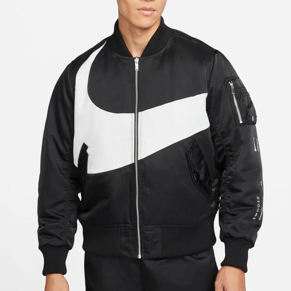 Nike Swoosh Therma-Fit Bomber Reversible Jacket